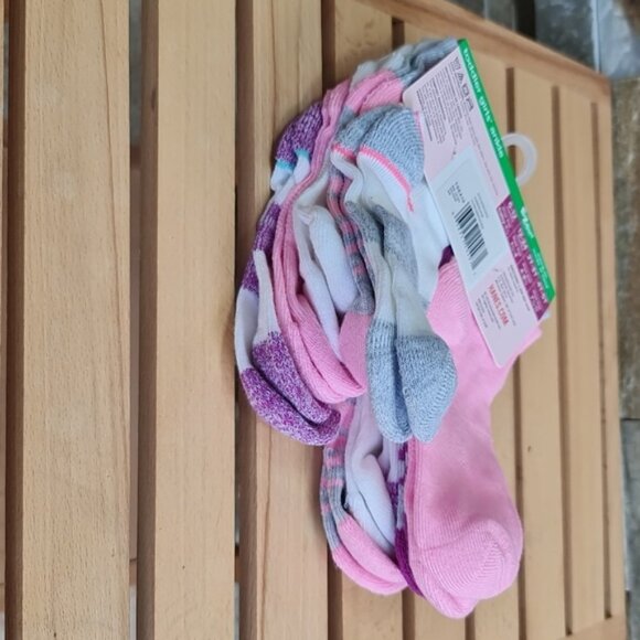 Hanes Kids girls Ankle Socks 10-pack - Picture 5 of 5